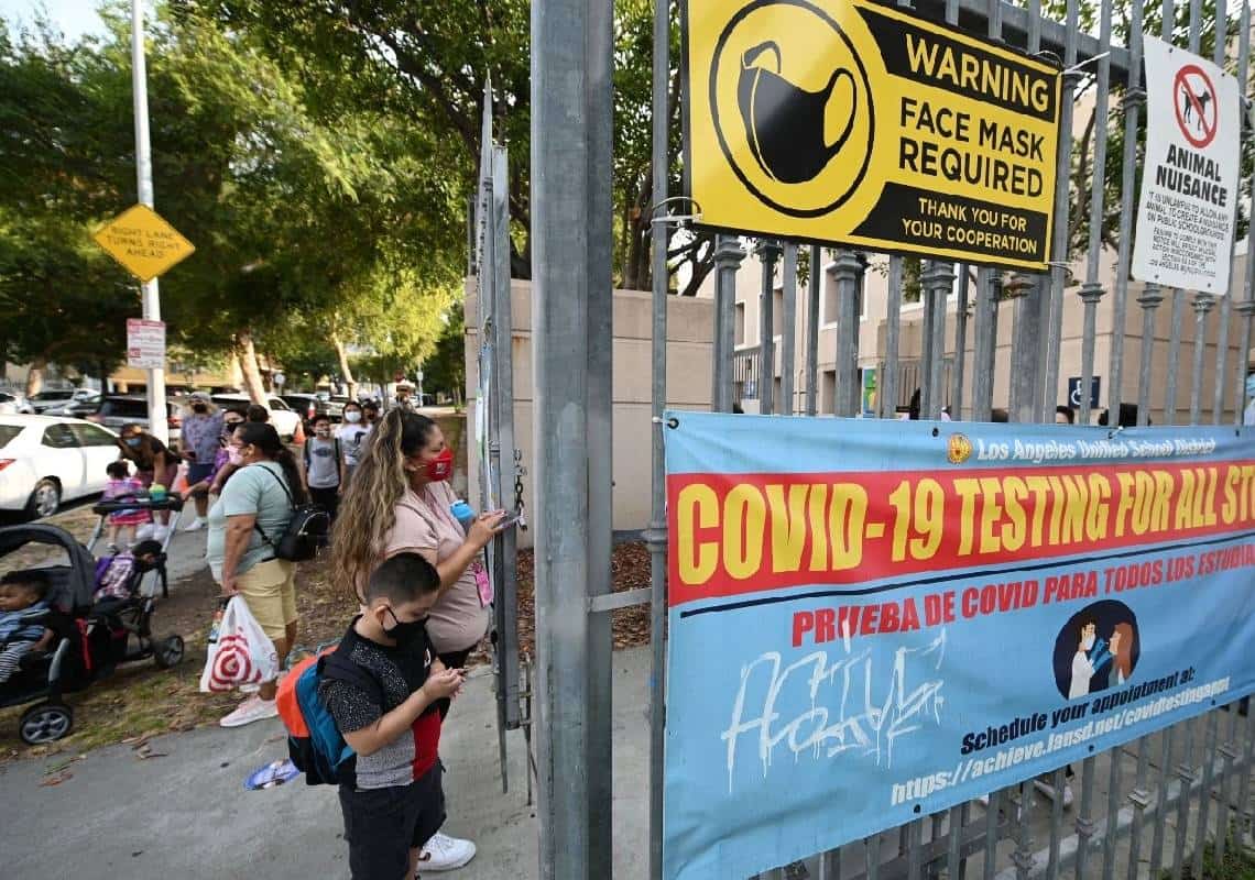 דאגה בלוס אנג'לס: תחלואת הקורונה שוב מזנקת