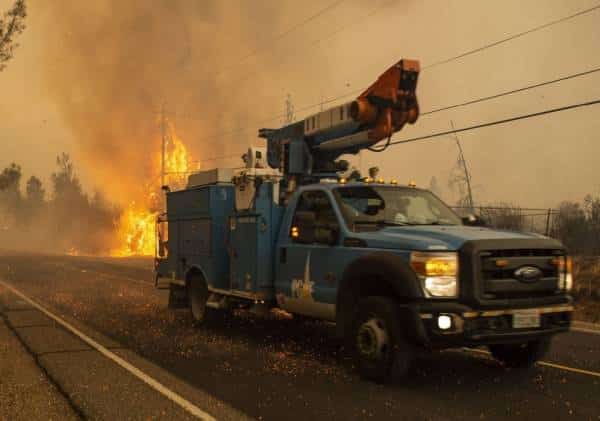 חברת PG&E מודה: "סביר שהציוד שלנו גרם לשריפת קאמפ בצפון קליפורניה"