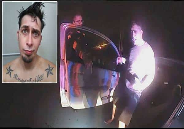 סרטון קשה: הוא בכה והעמיד פני מסכן במשך דקות, השוטרים היו סבלניים, בסוף הם שילמו על כך ביוקר