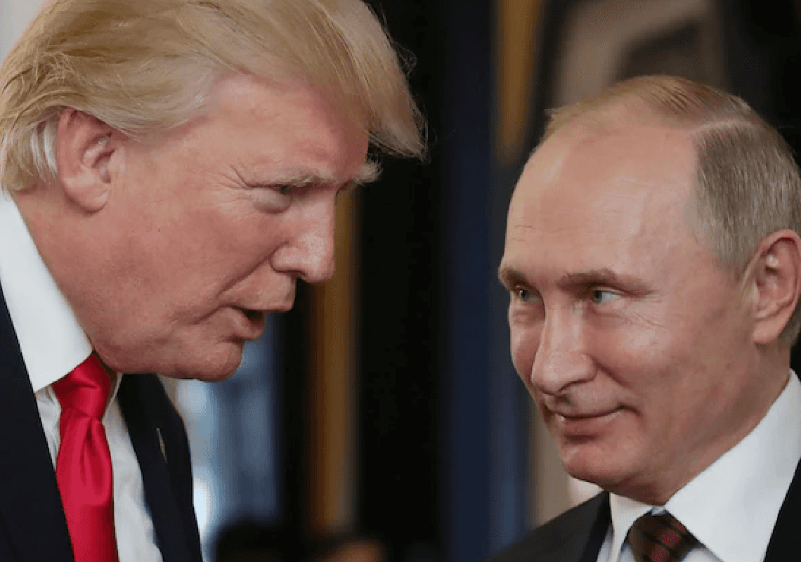 טראמפ משבח את הצעדים של פוטין: "זה גאוני"