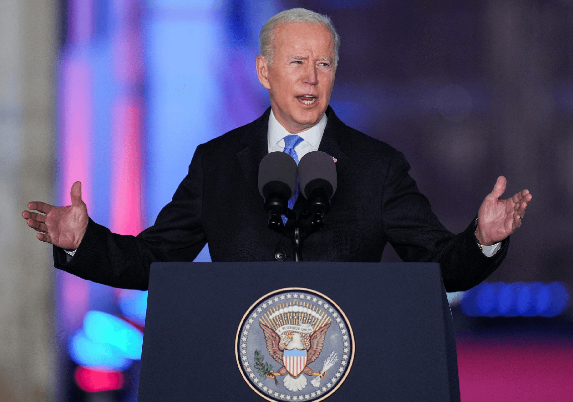 סערה סביב נאומו של ביידן: הנשיא אמר שפוטין לא יכול להישאר בשלטון - הבית הלבן מיהר להתנער