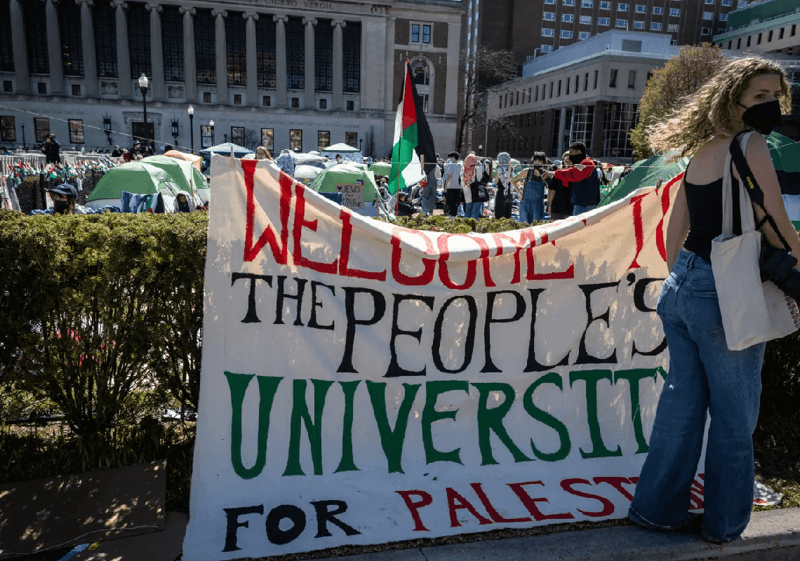 "אל תצפו בערוצי המיינסטרים – הם בבעלות יהודים": זו תוכנית הלימודים באונ' קולומביה