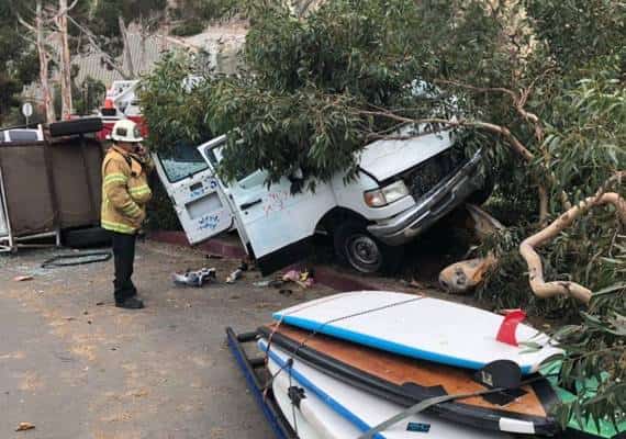 דרום קליפורניה: 9 ילדים נפצעו בתאונת דרכים