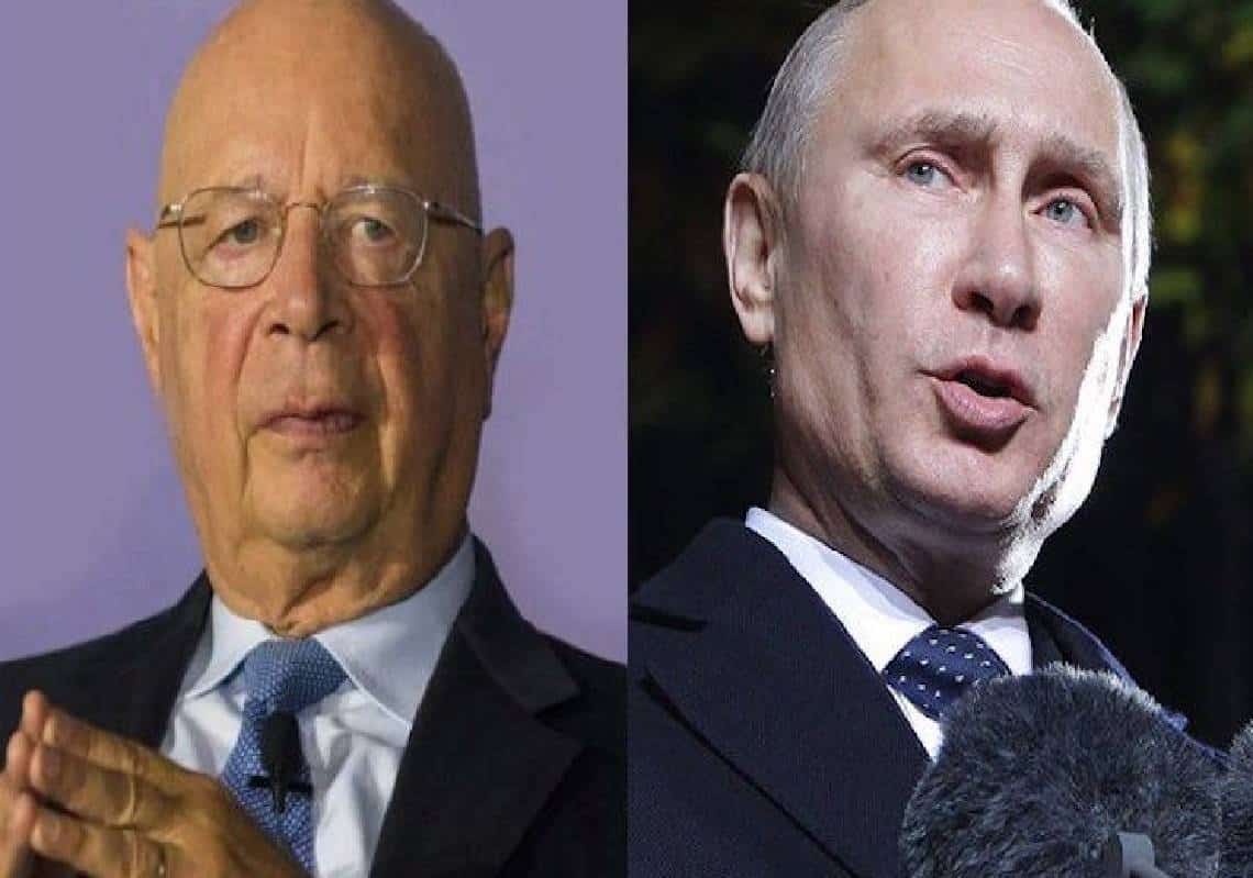 הגלובליסטים בורחים מרוסיה: "קלאוס שוואב, והפורום הכלכלי העולמי של דאבוס מנתקים קשרים ממוסקבה"