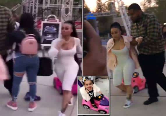 בלאק צ'יינה תועדה במג'יק מאונטן כשאיבדה עשתונותיה וכמעט הרביצה לאחת המבקרות