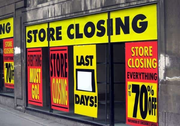 מלחמת הסחר עם סין מאיימת לסגור עשרות אלפי חנויות ברחבי ארה"ב