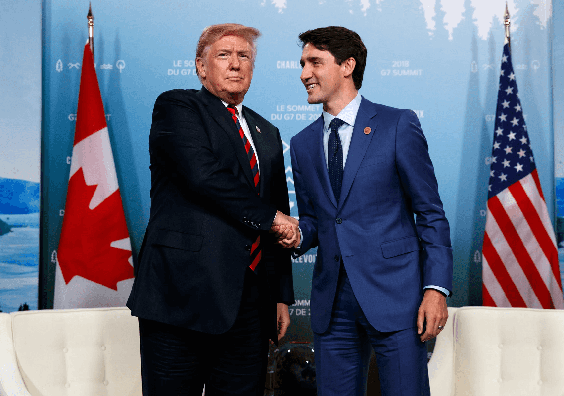 קנדה התקפלה: תשלח אלפי חיילים לגבול האמריקאי - והמכסים הוקפאו