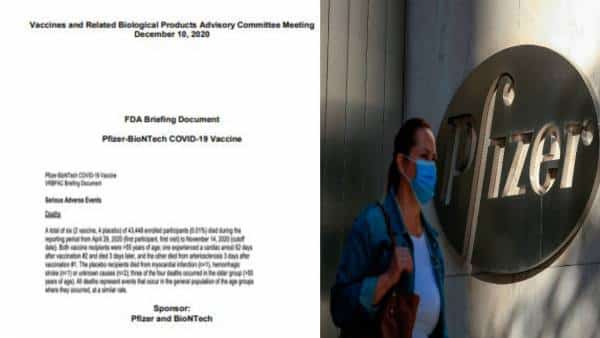 פרסום ראשון: ה-FDA חושף - 6 אנשים איבדו את חייהם במהלך ניסוי חיסון הקורונה של פייזר