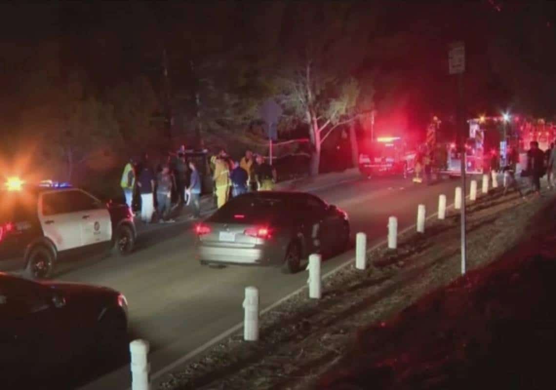 הוליווד הילס: מכונית פגעה בקבוצת הולכי רגל, 5 נפצעו