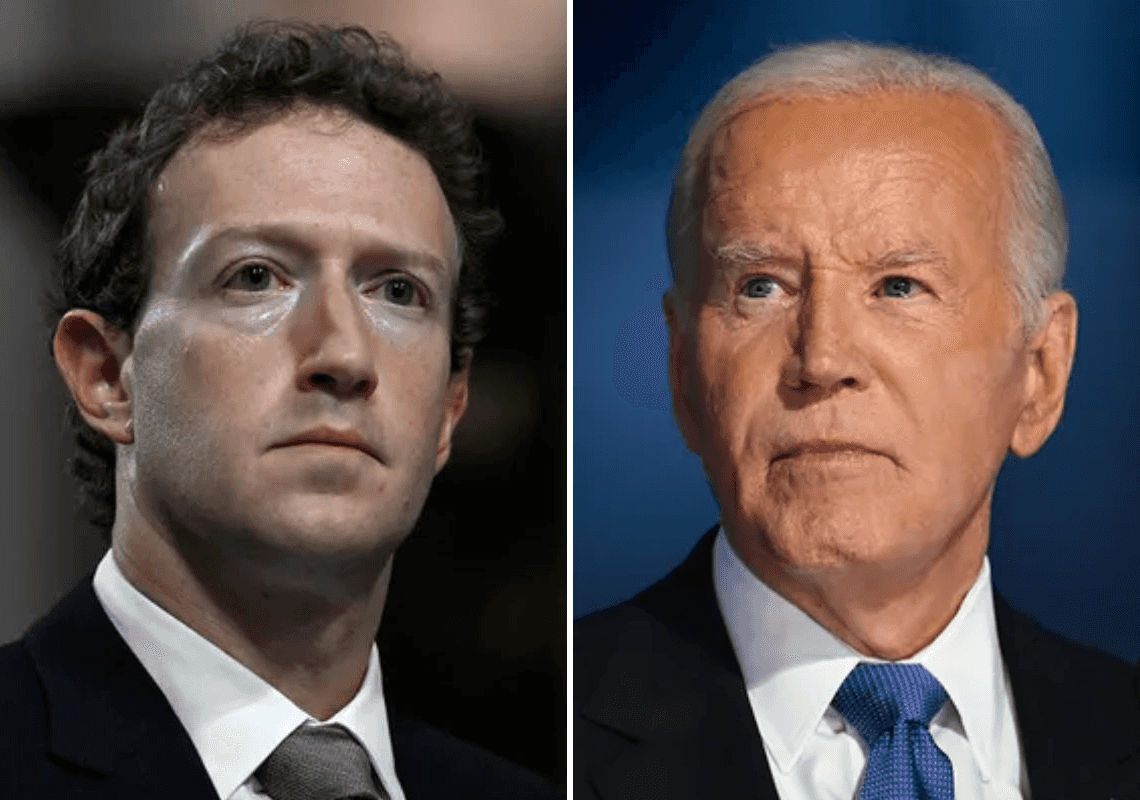 אחרי עדותו של צוקרברג – פנייה לביידן: "הפסק לצנזר תוכן בהתאם להעדפות הבית הלבן"