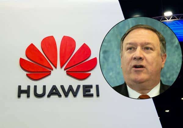 מזכיר המדינה פומפאו למדינות אירופה: אל תשתמשו במוצרי "וואווי"