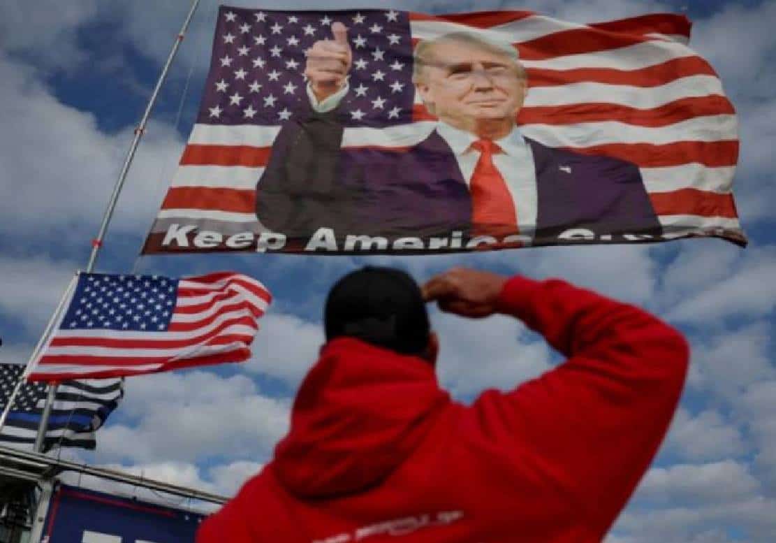 ‏טראמפ עולה ליתרון של 14 נקודות על פני דה-סנטיס‏