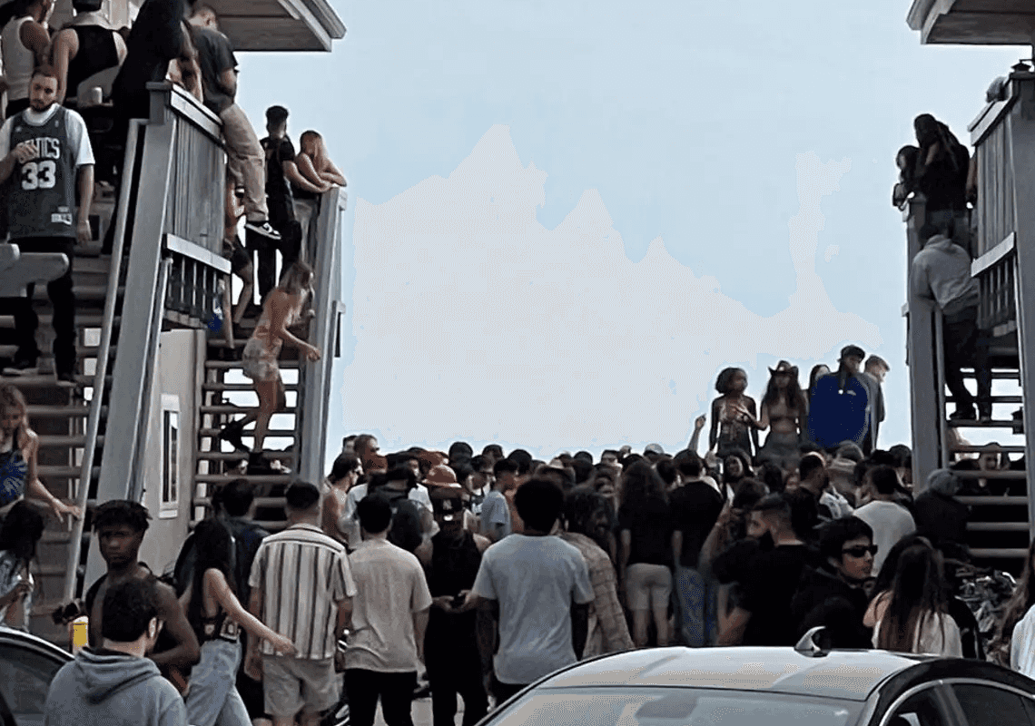 כאוס במסיבת ספרינג ברייק בקליפורניה: הרשויות הכריזו על אירוע רב נפגעים