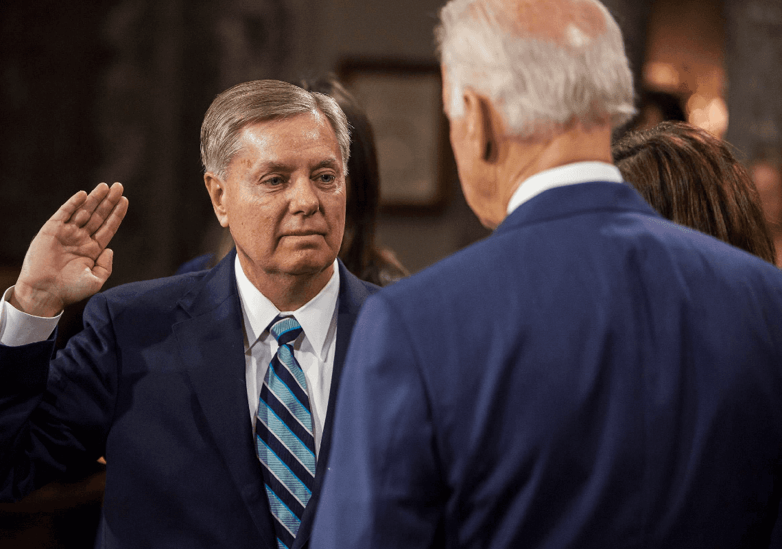 לינדזי גרהאם תומך בהחלטתו של ביידן: "הנשיא לא יכול לבחור אדם יותר טוב"