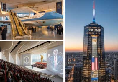 מגדל ענק על החוף ופסל בדמותו של טראמפ: כך אמורה להיראות הספרייה הנשיאותית במיאמי