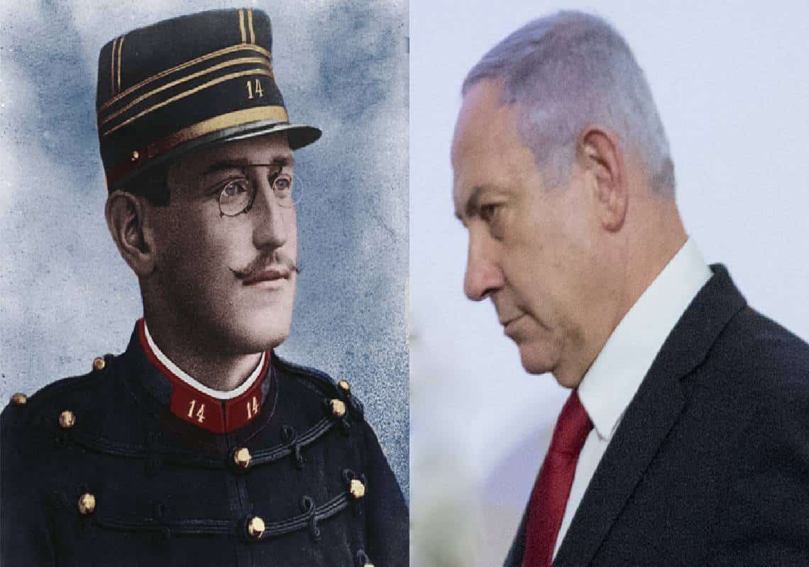 דעה: בנימין נתניהו הוא אלפרד דרייפוס כמו שאבישי בן חיים הוא אמיל זולא
