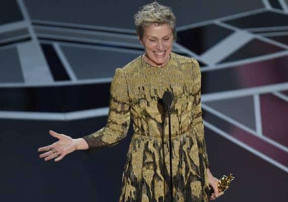 פסלון האוסקר של פרנסס מקדרמונד נגנב