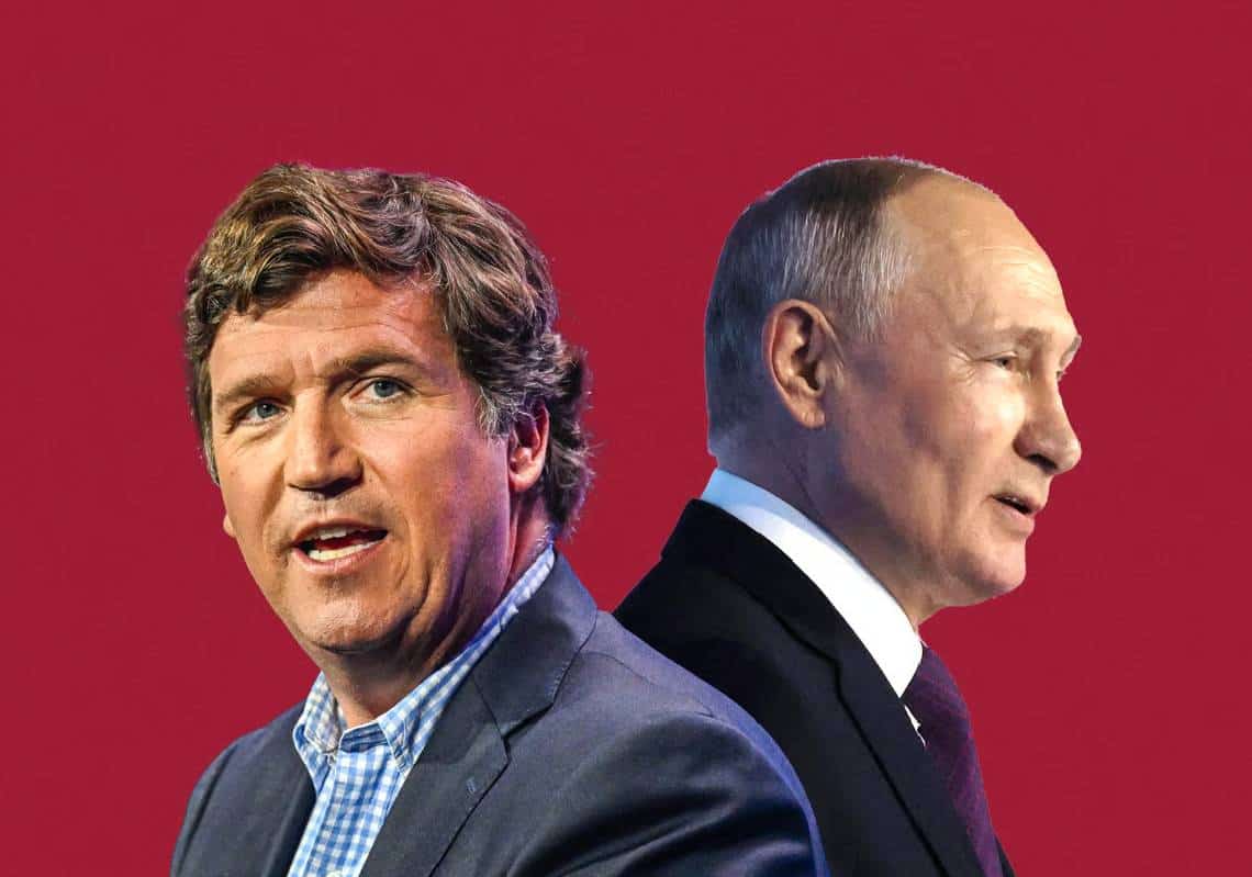 פוטין לטאקר: "תפסיקו לשלוח לאוקראינה נשק - אי אפשר להביס אותנו בשדה הקרב" - צפו כאן בראיון המלא