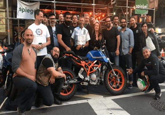 אופנועני ניו יורק התגייסו להחזיר לשמואל את הכלי הגנוב