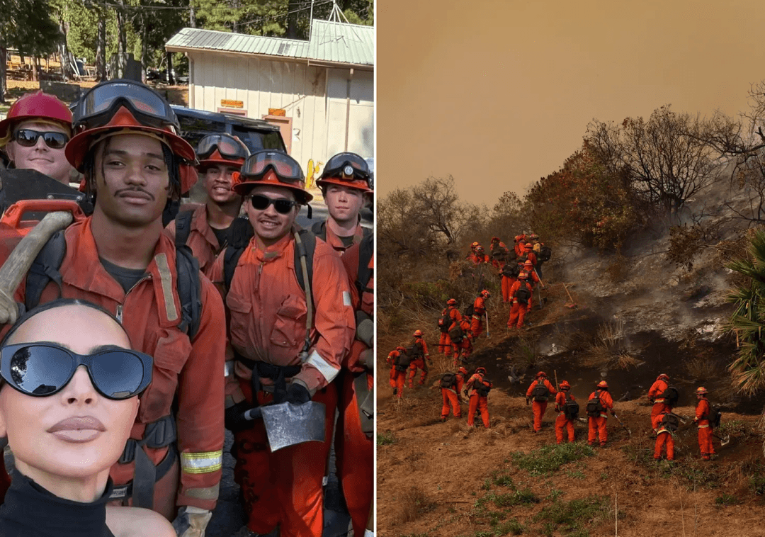 קים קוראת להעלות את שכר האסירים שגויסו למאמצי כיבוי השריפות בלוס אנג'לס: "מקבלים דולר לשעה"