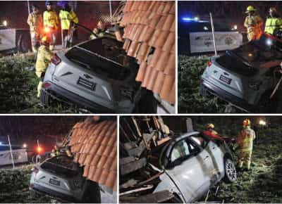 לוס אנג'לס: “הייתי מתה עם המטופל”: רכב עף מכביש 101 ונחת על עסק של ישראלית בוודלנד הילס – הנהג נעלם