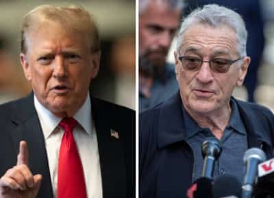 טראמפ נגד דה נירו: הנשיא קרא לשחקן האגדי "עבריין" והציע לו לעזוב את אמריקה