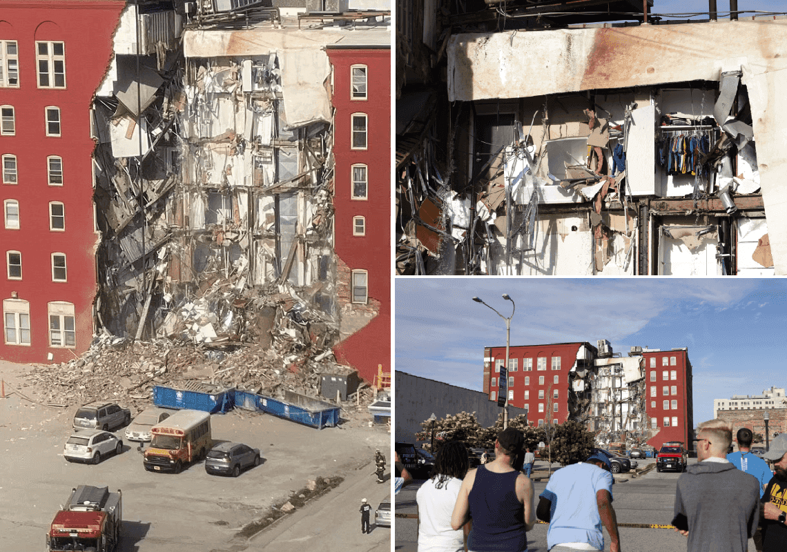 מרוץ נגד הזמן: פעולות חילוץ מבניין בן 6 קומות שקרס 