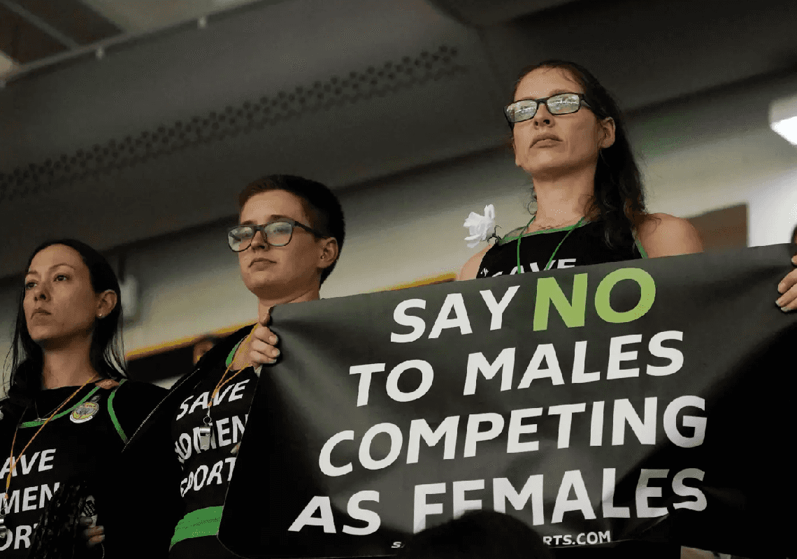 בית הנבחרים האמריקאי אישר: נשים טרנסג'נדריות לא יוכלו להתחרות בספורט נשים