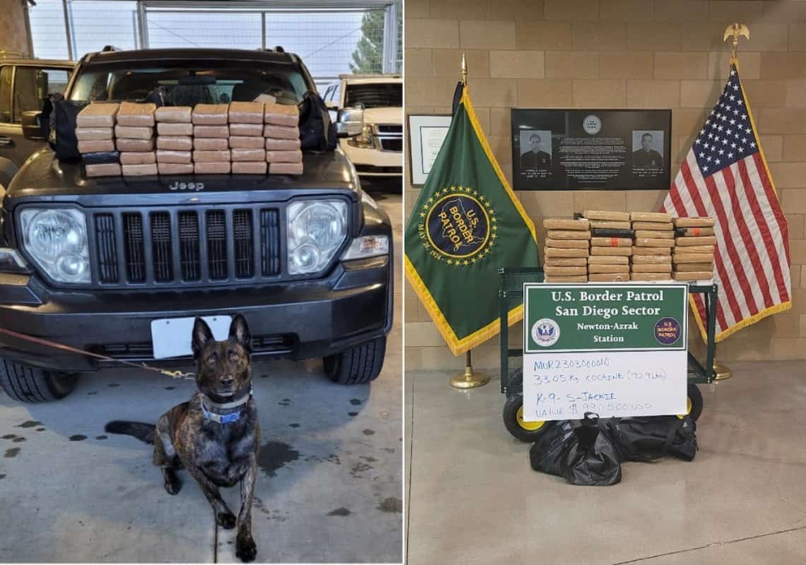דרום קליפורניה: סוכל ניסיון להבריח סמים בשווי מיליון דולר