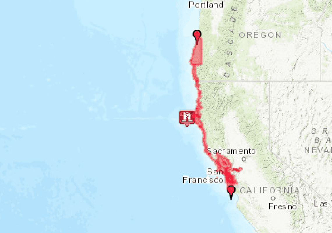 בוטלה אזהרת הצונאמי אחרי רעידת האדמה החזקה בצפון קליפורניה