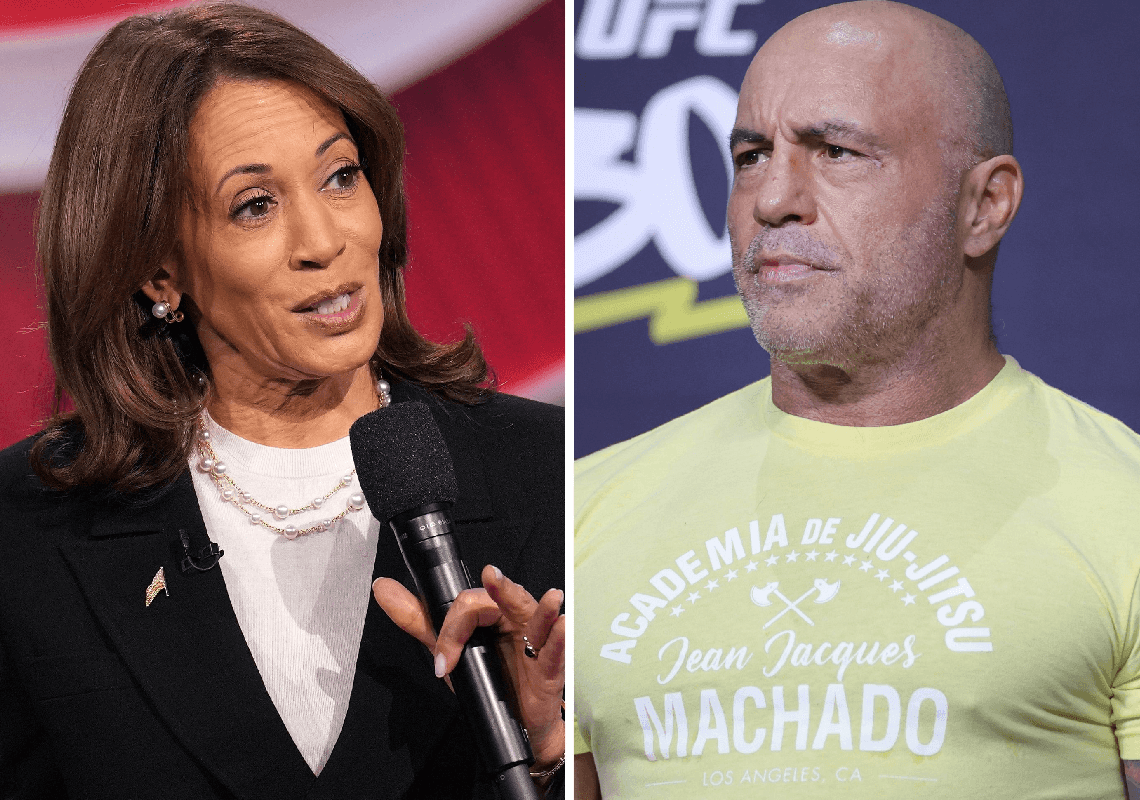 ג'ו רוגן חושף את הדרישה המגוחכת של קמפיין האריס לראיון בפודקאסט