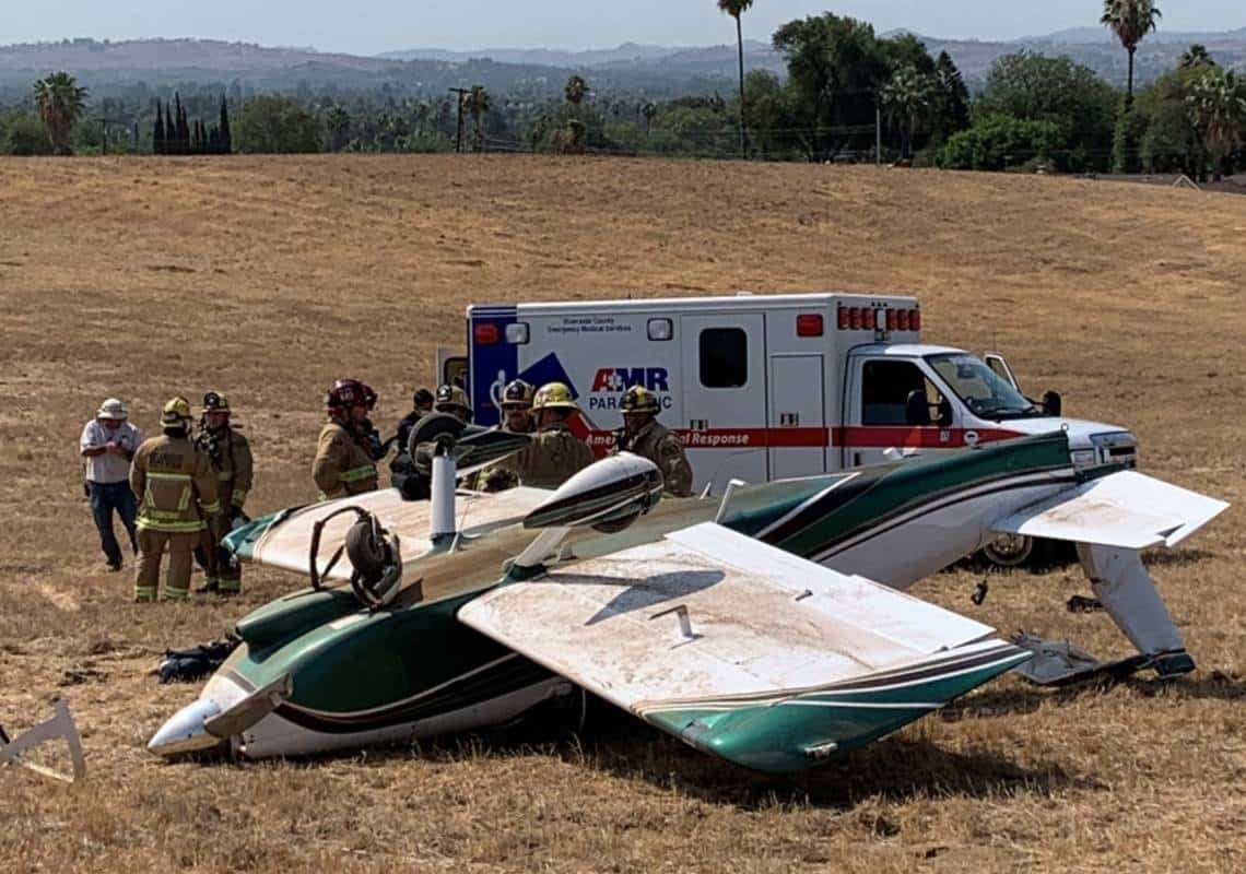 דרום קליפורניה: נפגעים בהתרסקות מטוס קל
