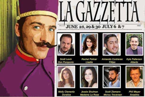 דרוש חתן: סביב הנושא הזה נכתבה האופרה המשעשעת של רוסיני, לה גאזטה, שמגיעה ללוס אנג'לס