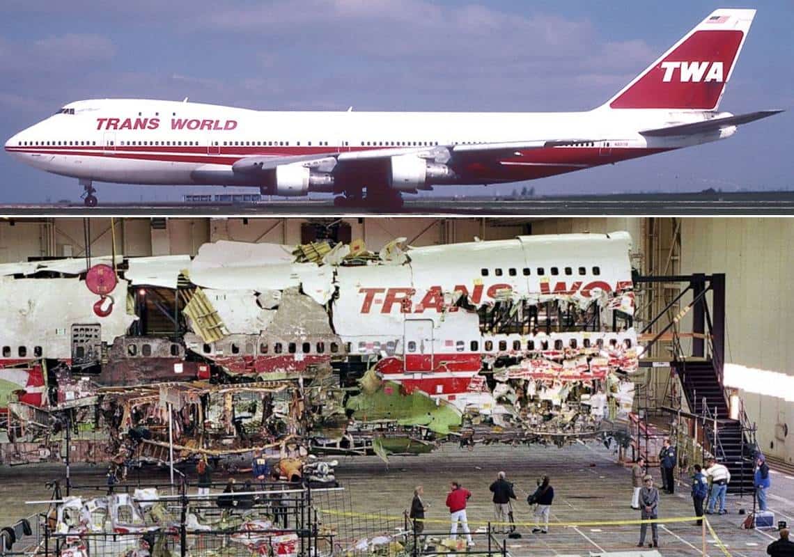 25 שנה לאחר אסון התעופה שטלטל את העולם: שרידי טיסת TWA 800 יושמדו
