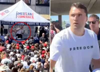 ההתנקשות בכוכב הרשת הפרו ישראלי: הפעיל השמרני צ'ארלי קירק שנורה במהלך נאום מת מפצעיו