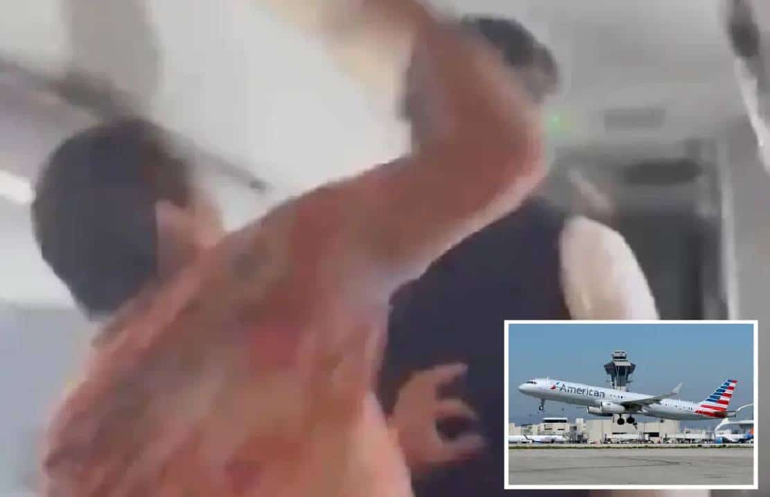 הדייל אמר לנוסע "אינך יכול להשתמש בשירותי המחלקה הראשונה" והוכה, יתר הנוסעים השתלטו על האדם שטען - "אני המשיח"