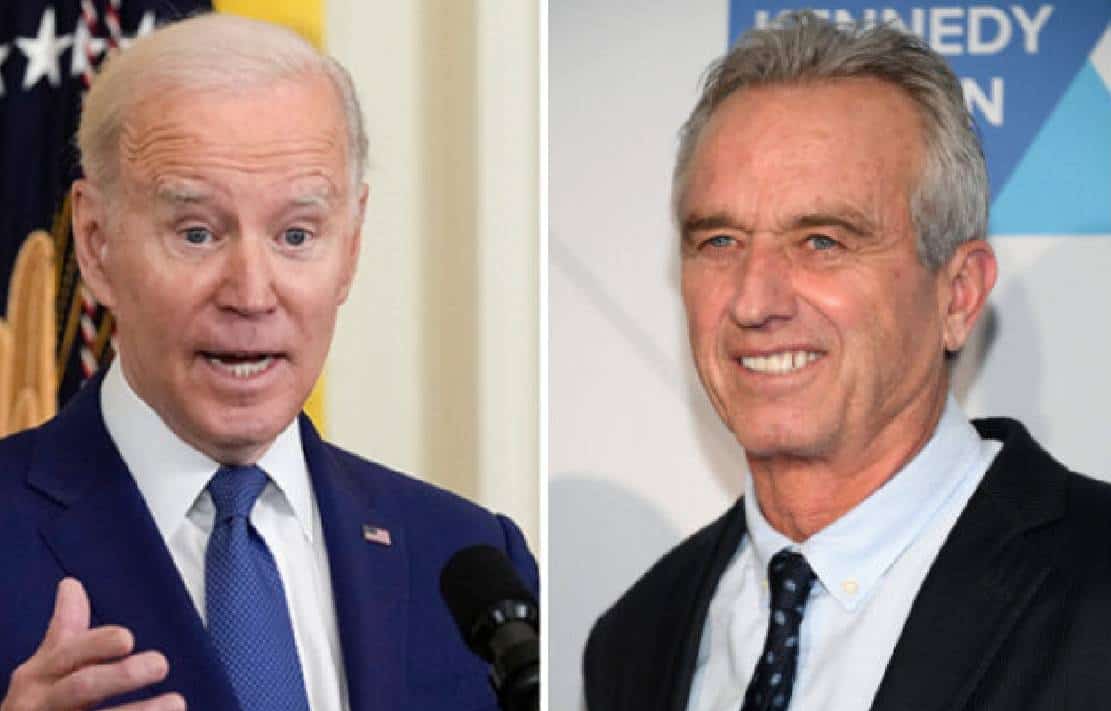 ‏סקר: רוב הדמוקרטים רוצים לראות עימות בין ביידן לרוברט קנדי ג'וניור