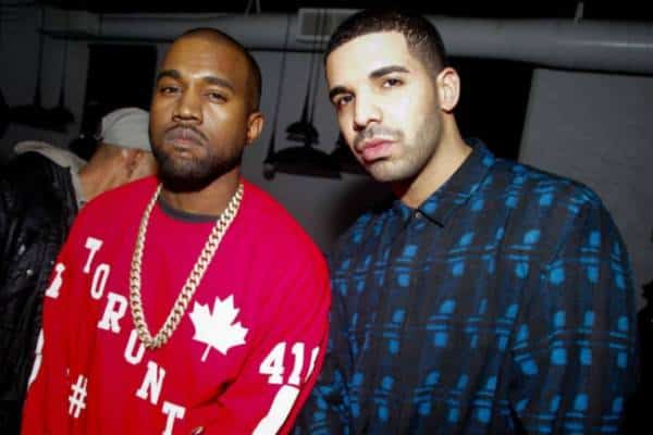 חברים או אויבים? קניה ווסט צייץ בטוויטר "אני אוהב את דרייק" 