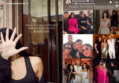 קים קרדשיאן חוגגת את יום ההולדת של הסטייליסטית הישראלית שלה