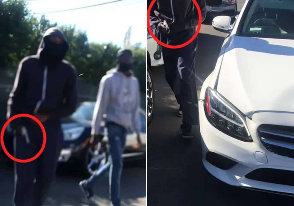 ואלי לוס אנג'לס: נהג נשדד באיומים לאחר שביקש להחליף פרטים בעקבות תאונה