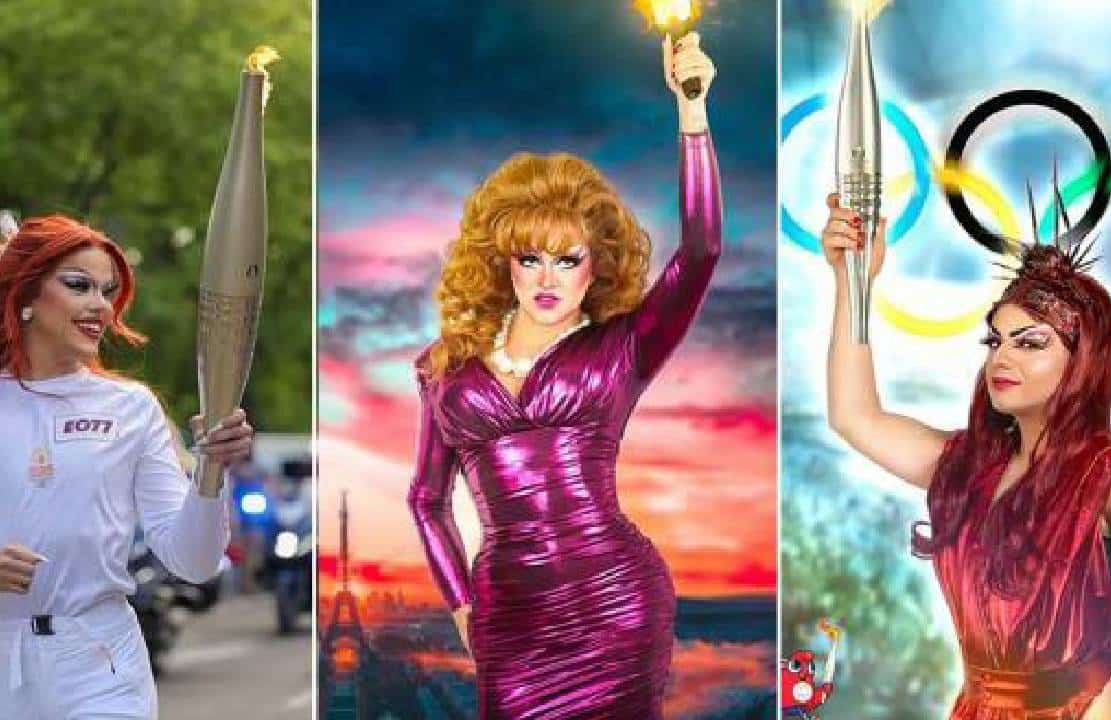 אולימפיאדת פריז: מלכות דראג נושאות את הלפיד כדי להשיק את משחקי הקיץ