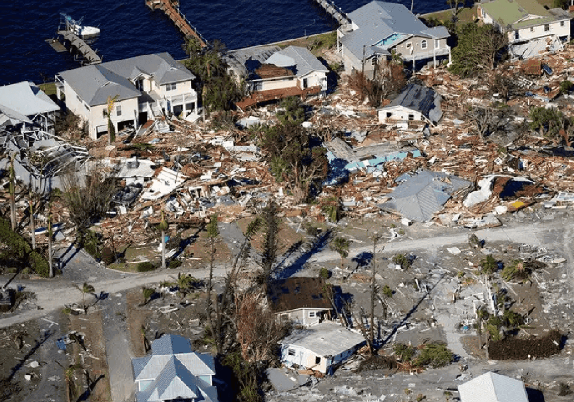 הוריקן איאן: יותר ממיליון בתים באזורים שנפגעו אנושות - ללא ביטוח שיטפונות 