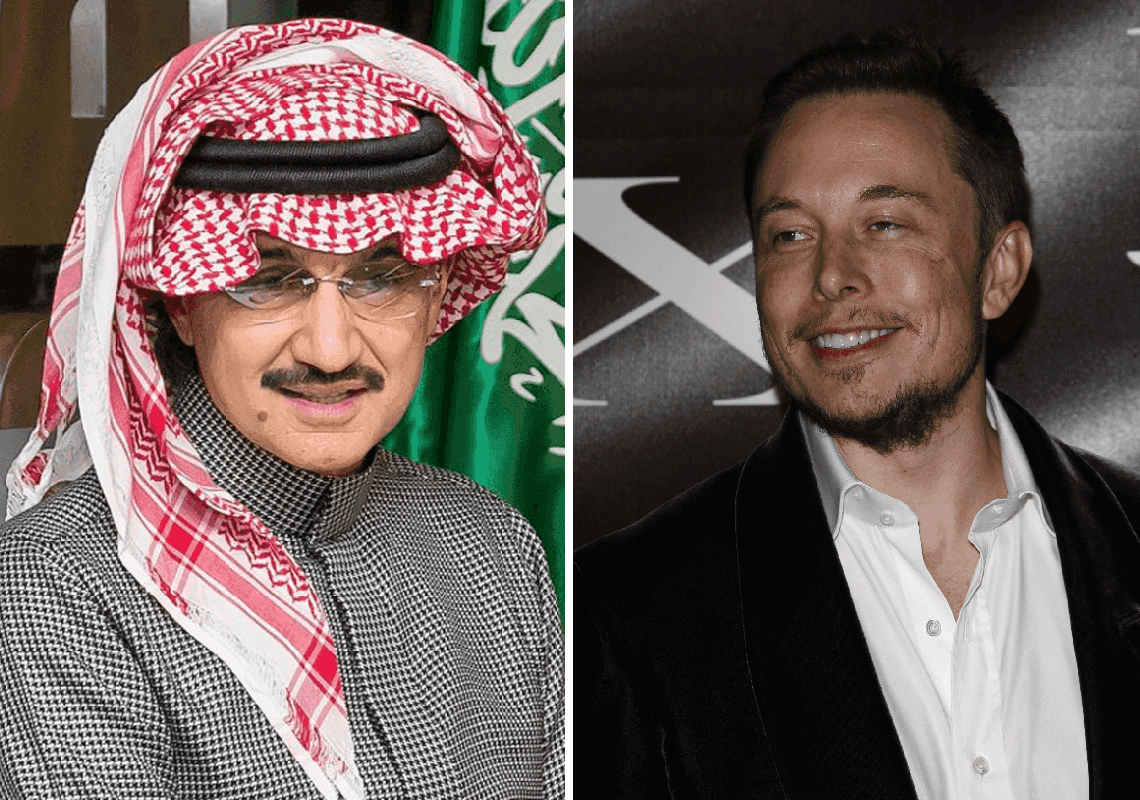 אחרי שמאסק רכש את טוויטר התברר: המשקיע השני בגודלו הוא נסיך סעודי 