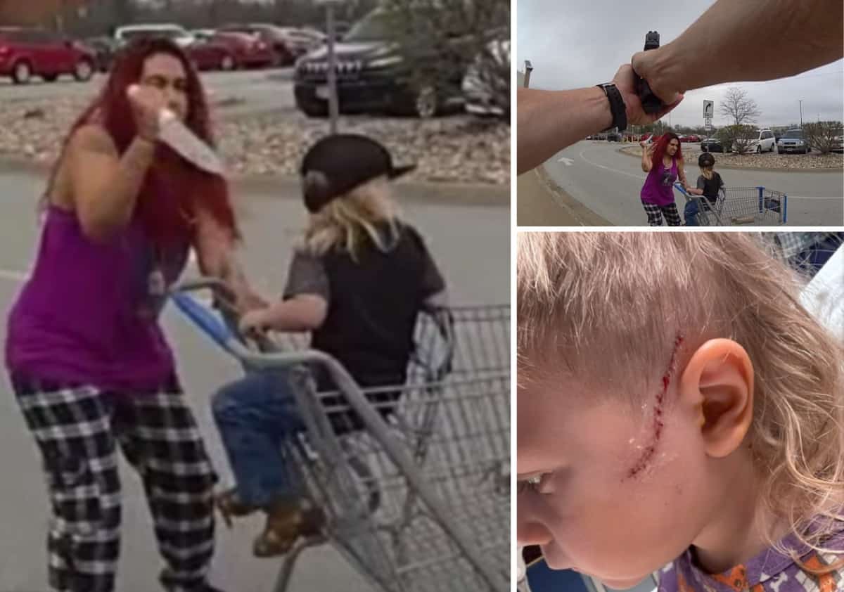 אירוע קשה בוולמארט: אישה חטפה פעוט באיומי סכין, פגעה בו - ונורתה למוות על ידי המשטרה