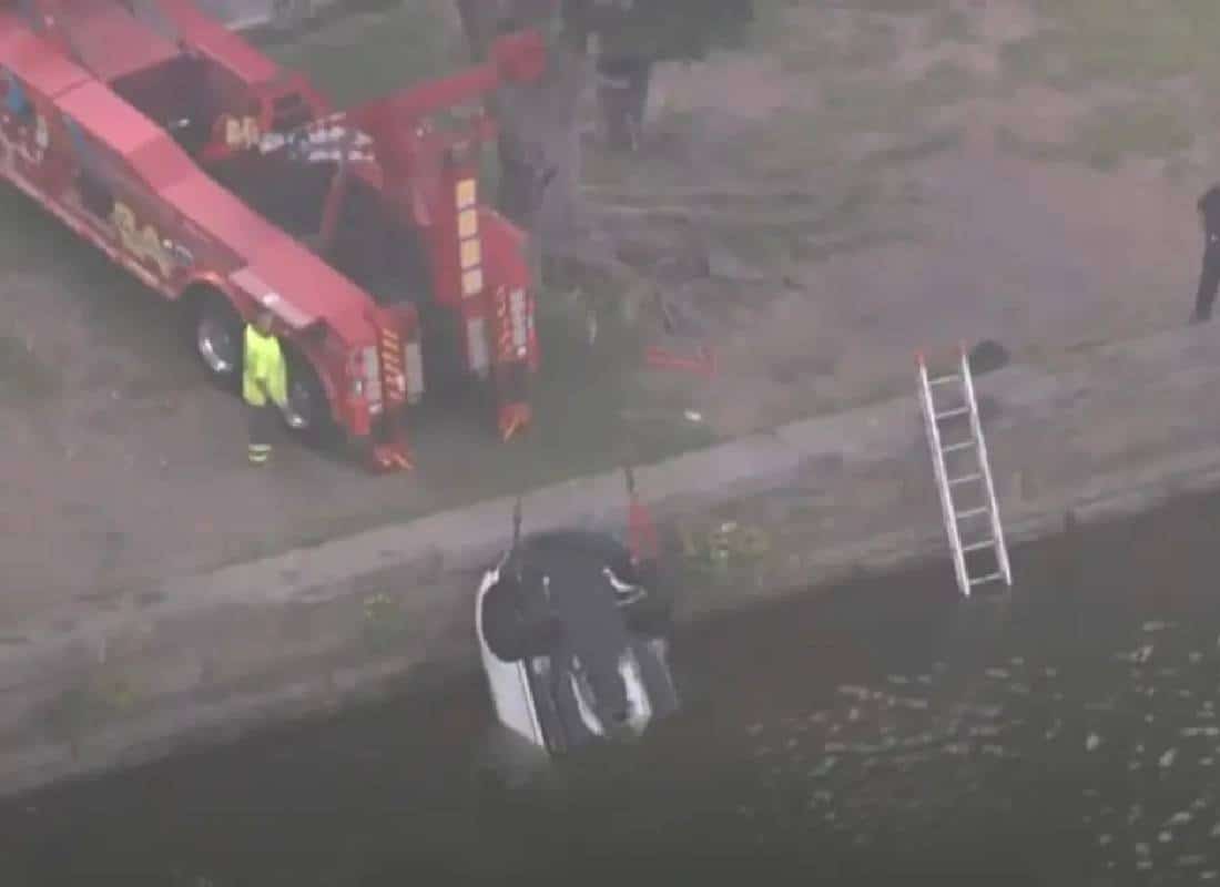 רכב התדרדר לנהר בזמן שבני הזוג קיימו בו יחסי מין 