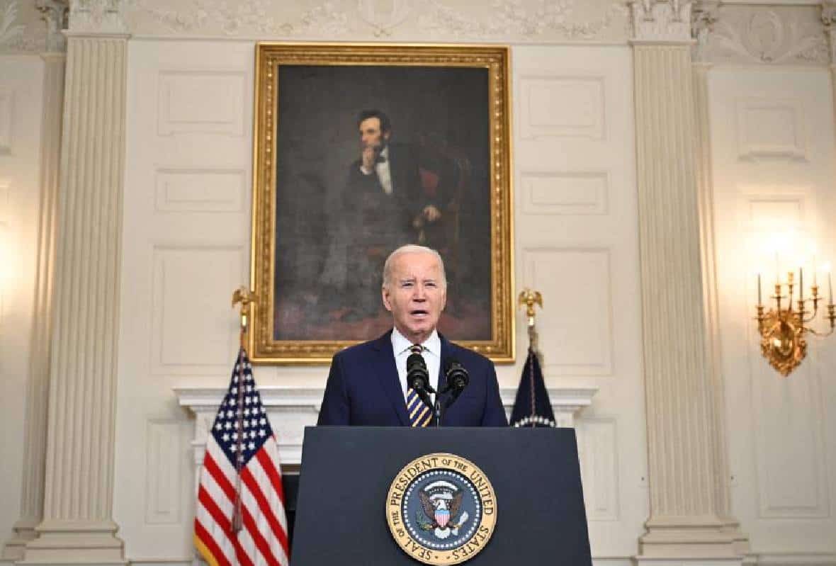 צפו: הנשיא ביידן שוכח את שמו של חמאס כשנשאל על בני הערובה המוחזקים בעזה