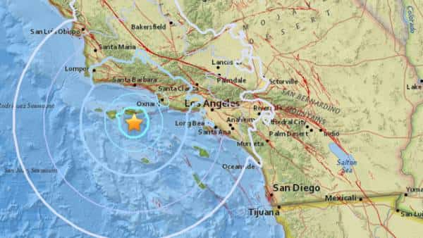רעידת אדמה קלה הורגשה במשך מספר דקות באזור לוס אנג'לס