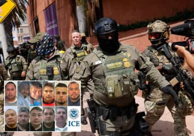 למעלה ממאה מהגרים בלתי חוקיים מה“גרועים שבגרועים” נעצרו בגל פשיטות בקליפורניה