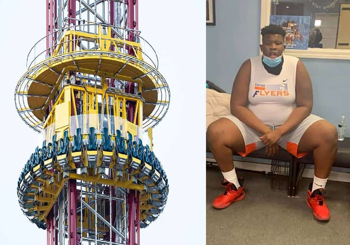 נער בן 14 אמר לחברו "תגיד לאבא ואמא שאני אוהב אותם" רגעים לפני שנפל ממתקן הצניחה והשעשועים הגדול בפלורידה