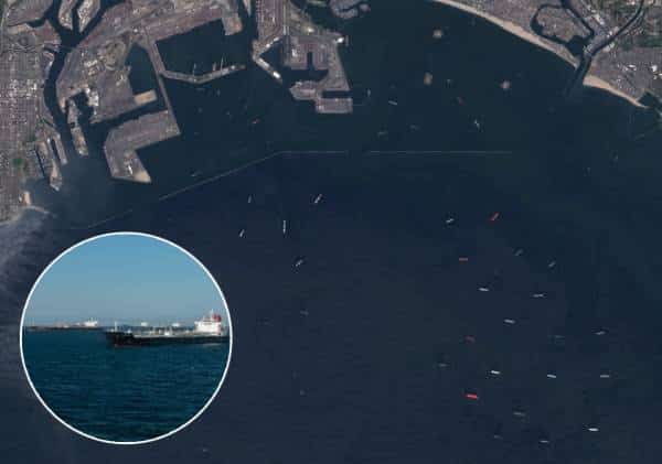 בעקבות הצניחה במחירי הנפט: עשרות מכליות עגנו מול חופי לוס אנג'לס